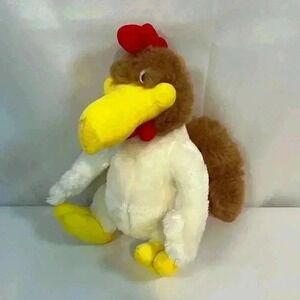 Vintage '90s Warner Bros. Looney Tunes Foghorn Leghorn Rooster Plush